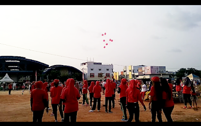 Pelepasan balon ke udara