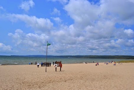 Beach at Petoskey State Park