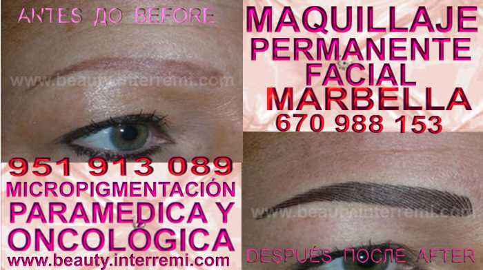 micropigmentyación Mijas clínica estetica ofrenda los especial precio para micropigmentyación, maquillaje permanente de cejas en Mijas y marbella