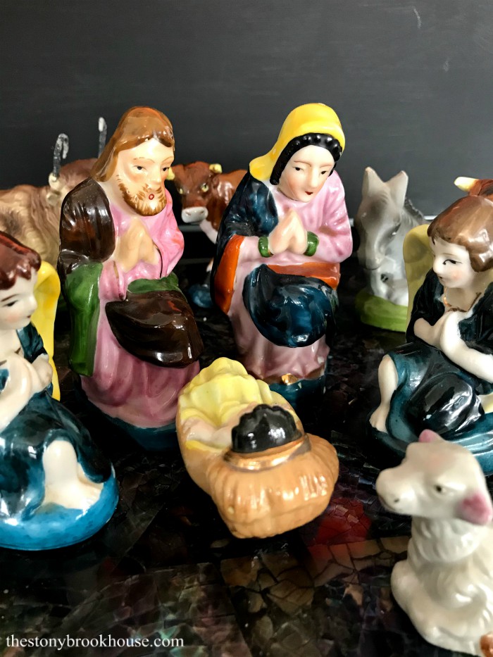 Christmas Vintage Nativity