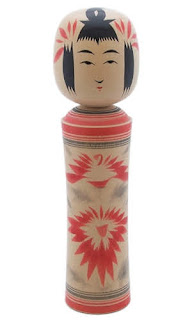 Bambole Kokeshi Giapponesi