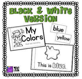 http://www.teacherspayteachers.com/Product/Color-Words-Reader-1423246