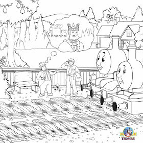 Printable James Thomas and Percy the train coloring steam engine pictures to color coloring pages