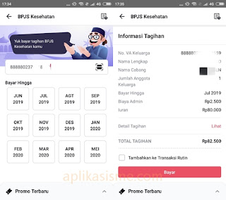 cara bayar bpjs lewat bukalapak memakai dana