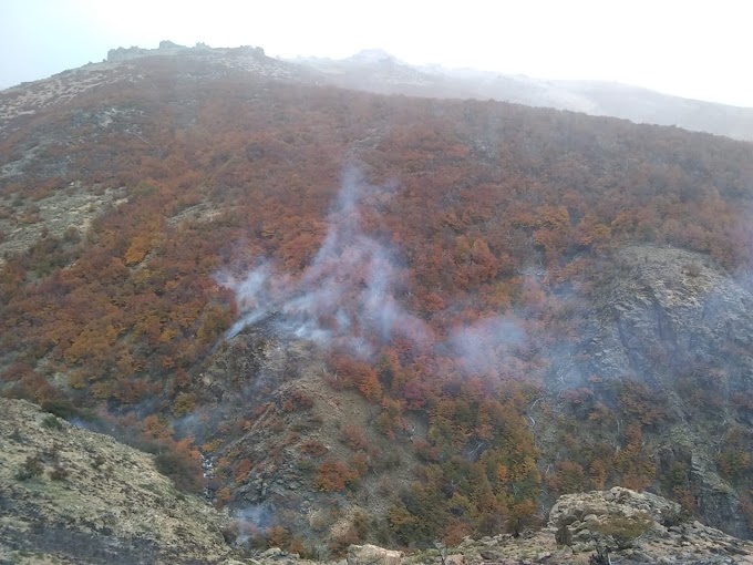 Extinguieron un incendio forestal en Cuesta del Ternero