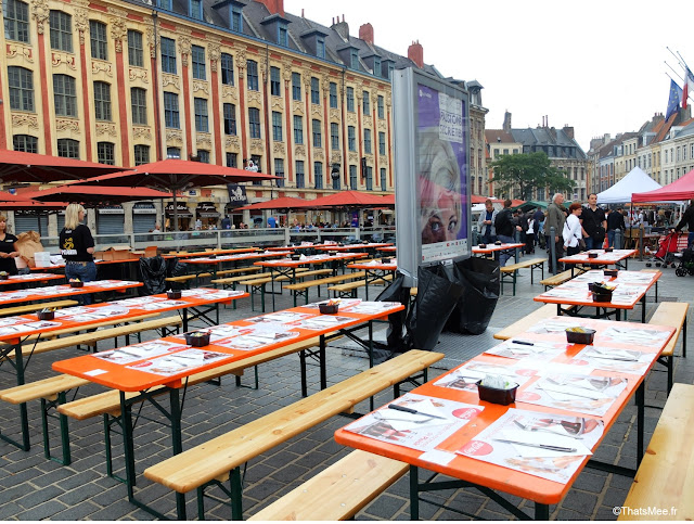 Braderie de LiIle 2014 et 2015, Brasserie moule-frites en plein-air ThatsMee.fr