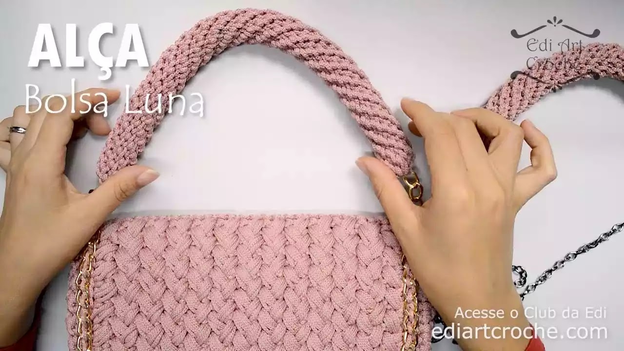 Asas para bolso de metal: accesorios Lidia Crochet Tricot
