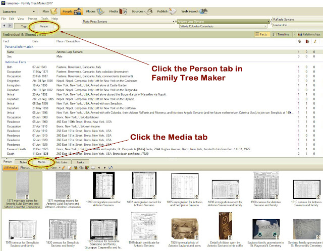 I label each person's media files beginning with the date. Now they display in chronological order.