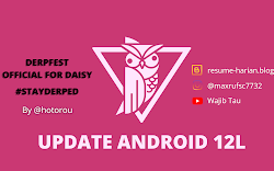 DerpFest Android 12L Official Xiaomi Mi A2 Lite daisy Build MAY 29, 2022