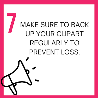 Back up your clipart
