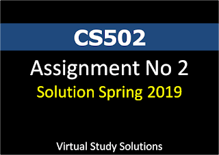 CS502 Assignment No 2 Solution and Discussion Spring 2019