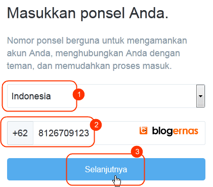 Cara Daftar di Twitter Full Gambar