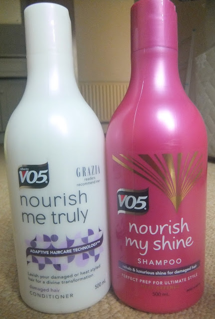 VO5 Hair Care, VO5 Nourish My Shine, Damaged Hair Products