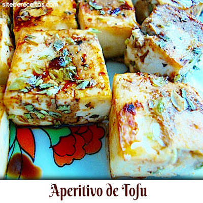 Aperitivo de tofu