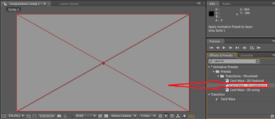 Cara Membuat Card Wipe 3d Pixel Storm di After Effects dengan Mudah