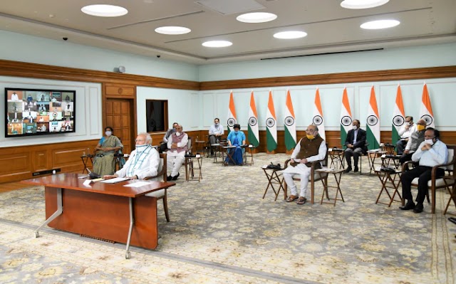 4th Interaction with CMs. Discussions on COVID-19 Containing Strategy as well as Aspects Relating to Increased Usage of Technology