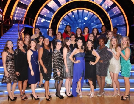 25 bloggers at Dancing with the Stars live taping