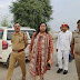 गाजीपुर डीएम और एसपी ने यूपी-बिहार बार्डर के पुलिस पिकेट का किया निरीक्षण