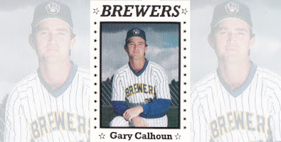 Gary Calhoun 1990 Helena Brewers card
