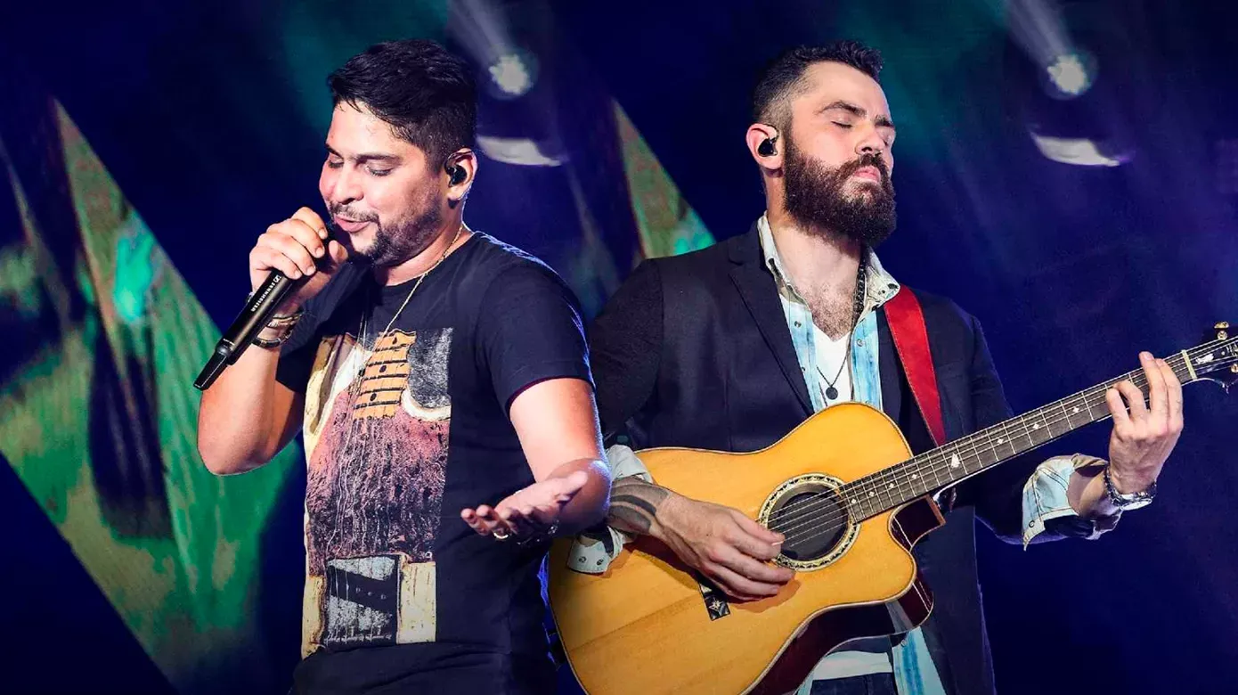Dupla Jorge e Mateus se apresenta nesta quinta (28) em Matão — Foto: Reprodução
