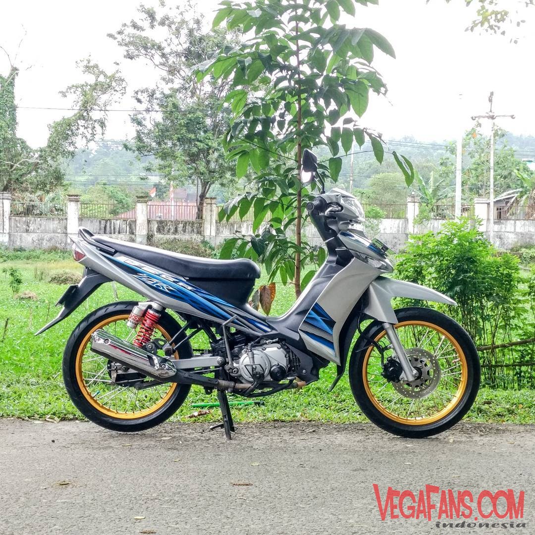 Gambar Style Modifikasi Motor Vega Zr Warna Merah Konsepmodif