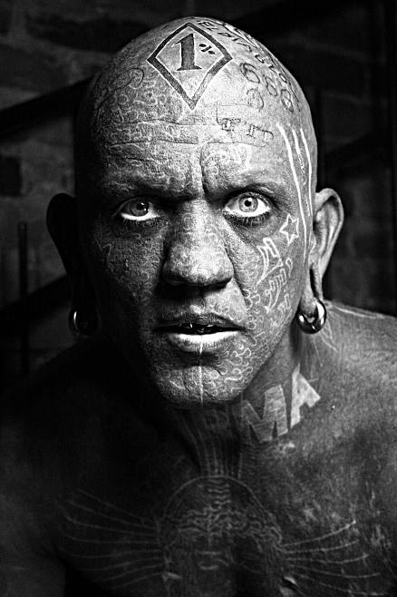 most tattooed man. Most tattooed man: Lucky