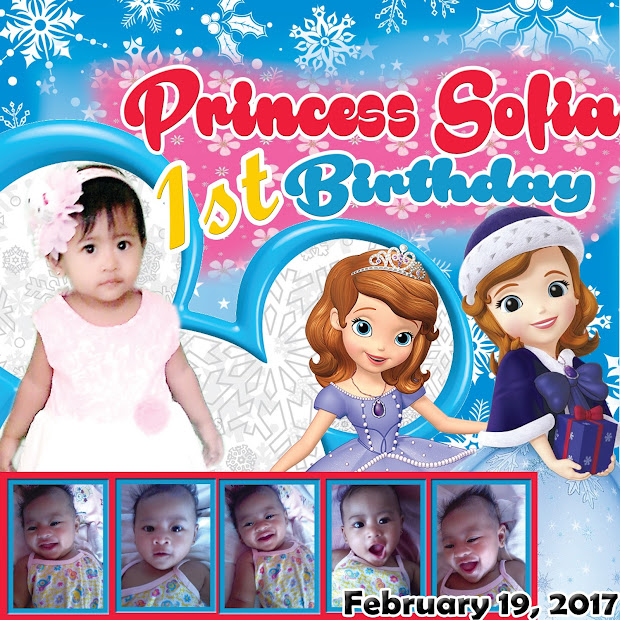 Sofia The 1st Birthday Tarpaulin Sample Imgurl