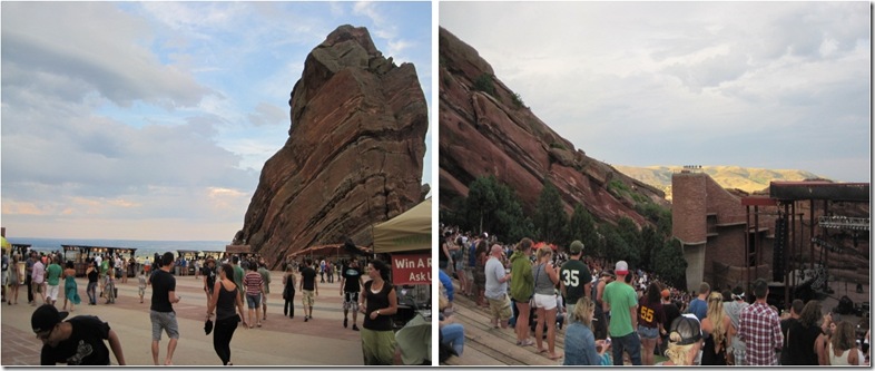 red rocks