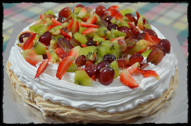 Fresh From Azita Kitchen: Tempahan Cream Puff Dan Pavlova