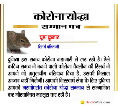 corona research jokes , mouse, चूहा