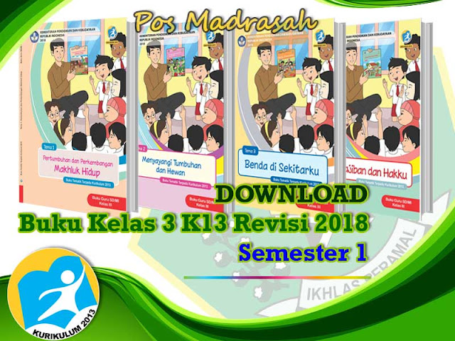 Buku K13 Kelas 3 Revisi 2018 Semester 1