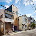 Narrow House in Japan With A Vertically Living Space