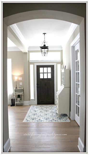 Farmhouse Foyer- From My Front Porch To Yours