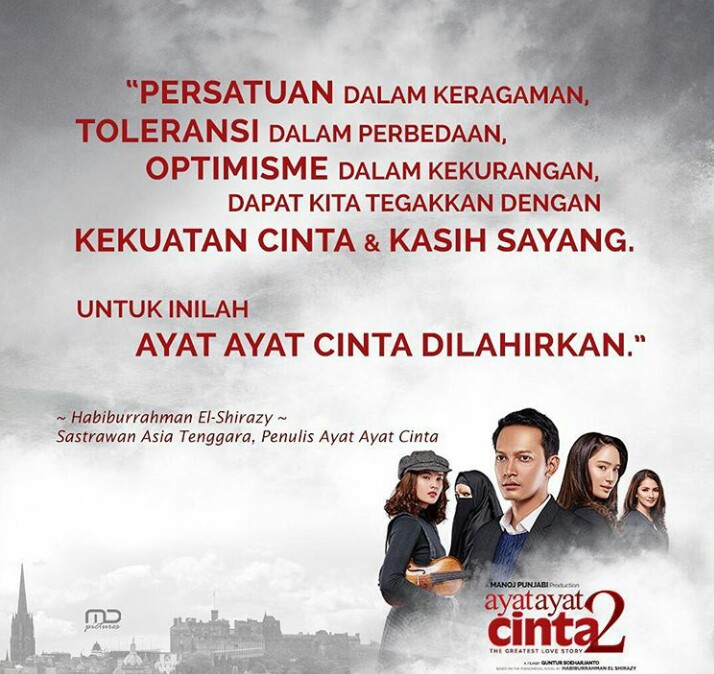 Ayat Ayat Cinta 2 Ini Hanya Sebuah Film