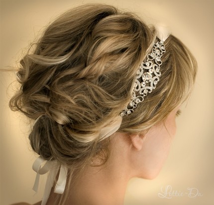 bridal headbands I 39m considering having my hair out for my wedding