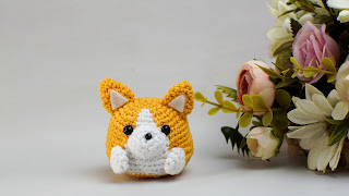 baby corgi amigurumi easy preoject beginner