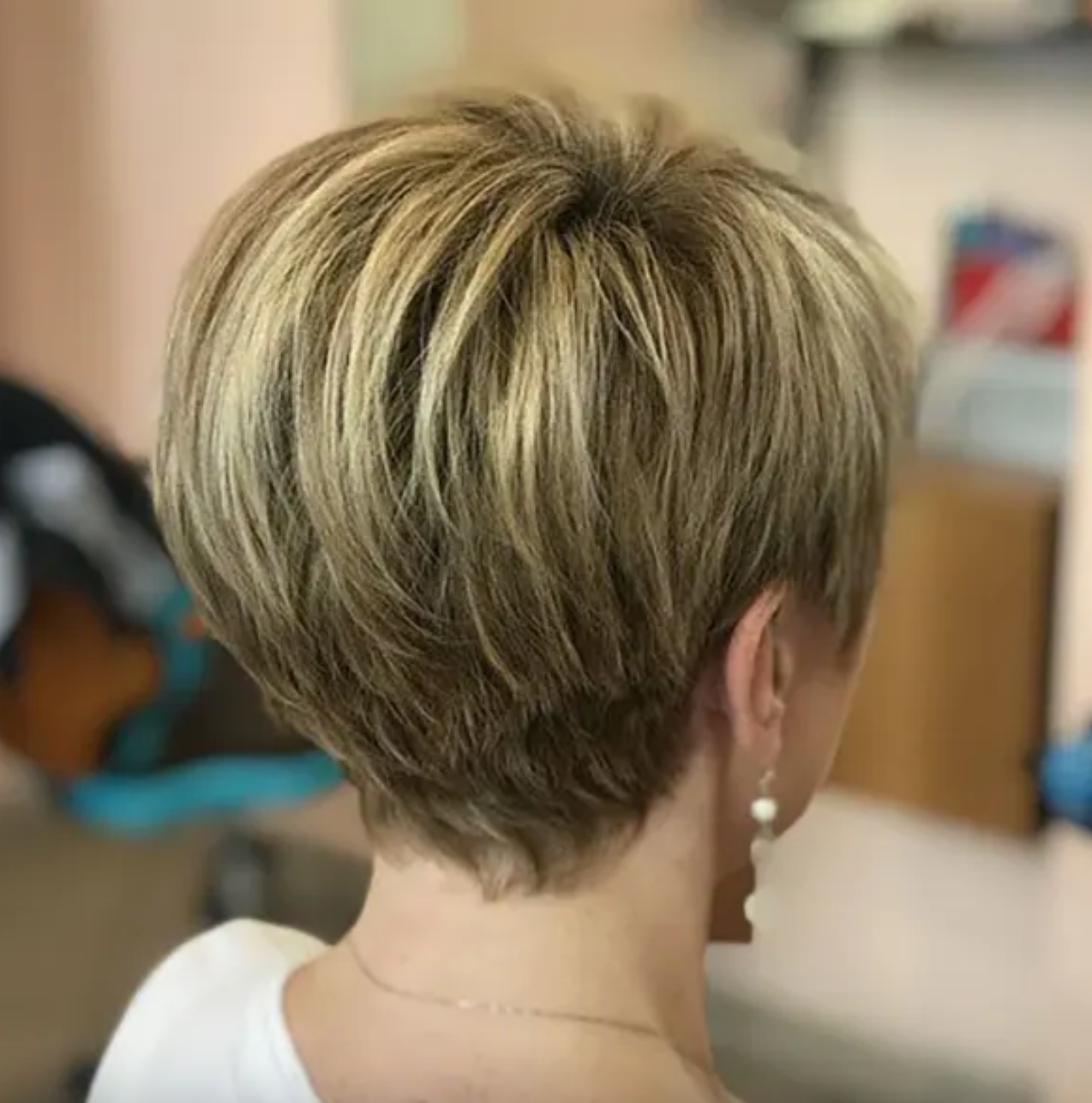 new short hairstyles and colors