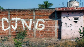 Fotos; Así están las fachadas de las casas en Aguililla, Michoacán tierra donde nació El Mencho y tomo con Elites de El CJNG