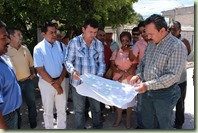 31-07-2013 banderazo de inicio de obra kiosco de Tuliman