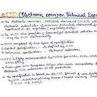 eCTD ACTD complete hand written notes