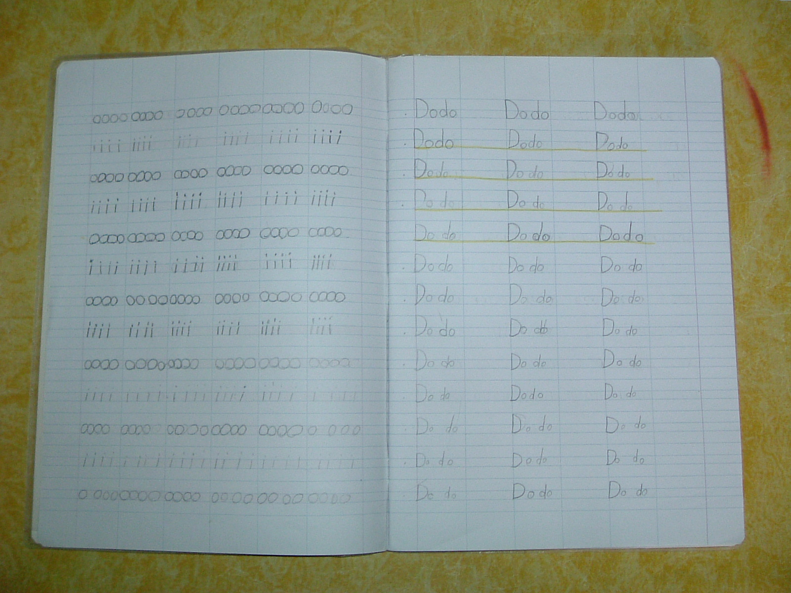 Quaderno per imparare a scrivere e a leggere lo stampato maiuscolo e  minuscolo
