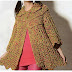 Saco moderno en crochet 