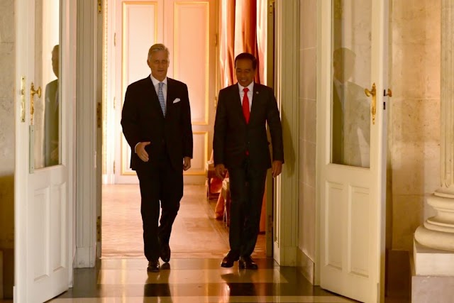 Presiden Jokowi Undang Raja Philippe Berkunjung ke Indonesia