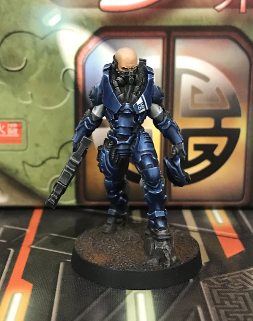 WU MING ASSAULT CORPS - Chain Rifle blue