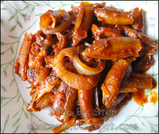  Mak Lang Ani : Sambal Sotong Kering.