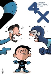 X-Men - Fantastic Four #1 by Chris Eliopoulos