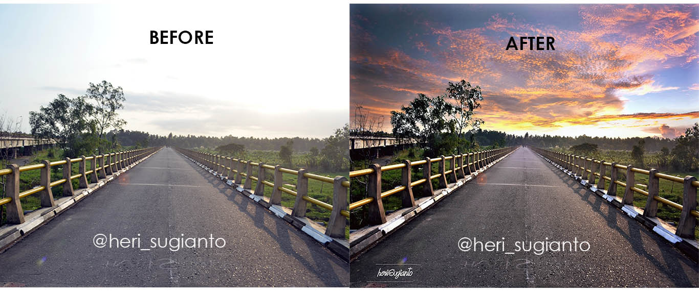 Cara Mengganti Langit pada Foto dengan Photoshop ~ Heri 
