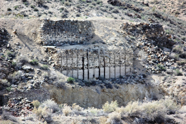 Part of the old mine works in Gold Hill, Utah