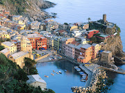 Cinque Terre, Italy. Beautiful This is off the coast of the Italian . (vernazza cinque terre liguria italy)