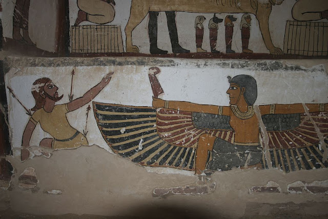 Paintings from the tomb of Petosiris at Muzawaka (VII)